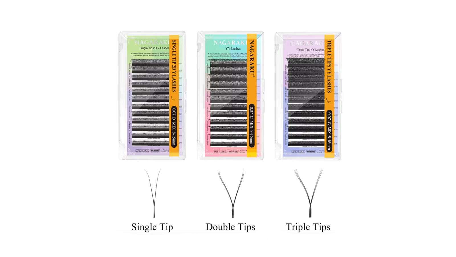 Y-Shape Weave Lashes