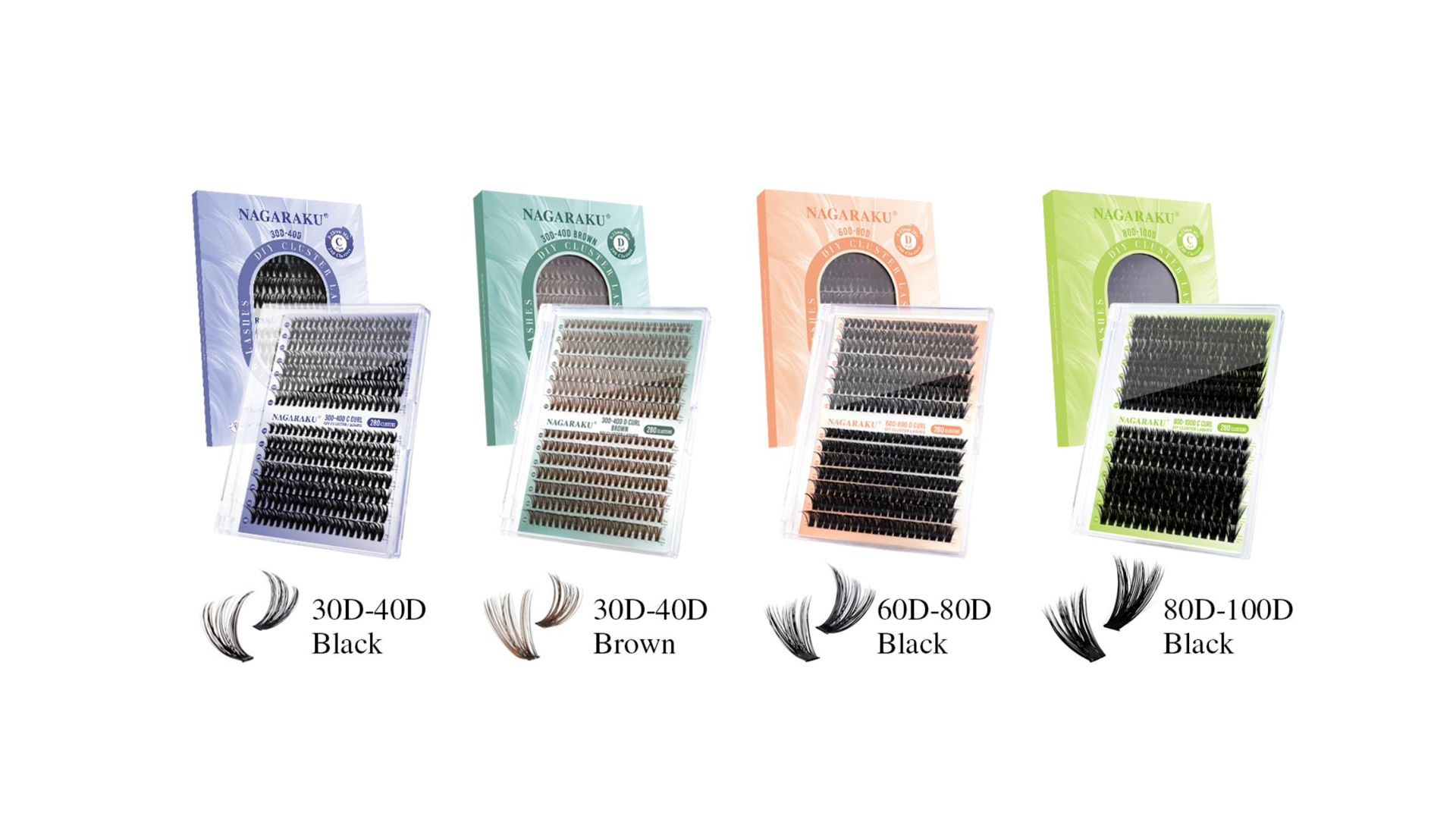 DIY Cluster Eyelash