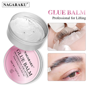 NAGARAKU Glue Balm for Professional for Lifting Non Odorless Fast Dry Water-soluble Solid Glue