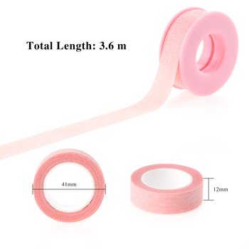 NAGARAKU Silicone Gel Eyelash Tape Makeup Breathable Anti-allergy Easy to Tear Micropore Tape Professional Lashes Tape
