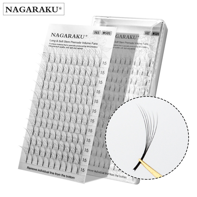 Super September Promotion 3D-6D Premade Volume Fans Eyelash Black Faux Mink Premium Eyelash Application Eyelash Extension